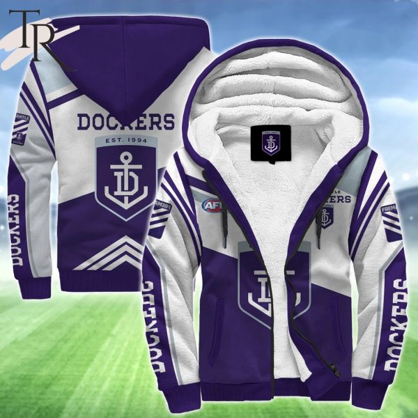 AFL Fremantle Dockers FC Fleece Hoodie Limited Edition