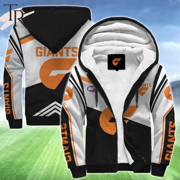 AFL GWS Giants FC Fleece Hoodie Limited Edition