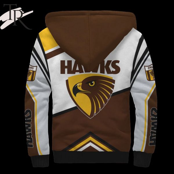 AFL Hawthorn Hawks FC Fleece Hoodie Limited Edition