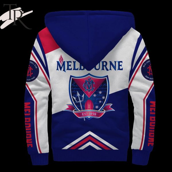 AFL Melbourne Demons FC Fleece Hoodie Limited Edition