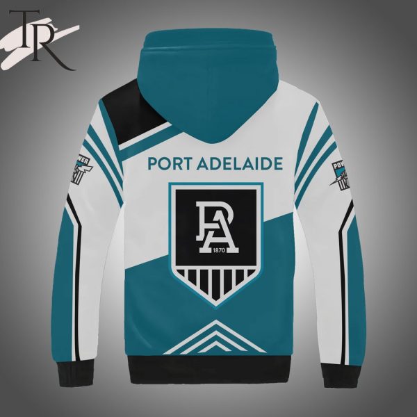 AFL Port Adelaide Power FC Fleece Hoodie Limited Edition