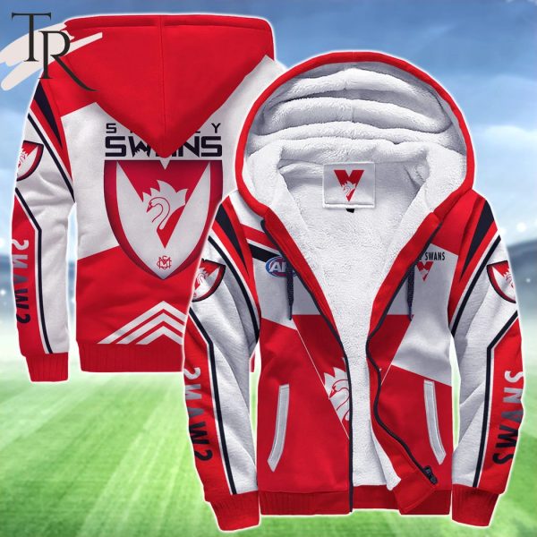 AFL Sydney Swans FC Fleece Hoodie Limited Edition