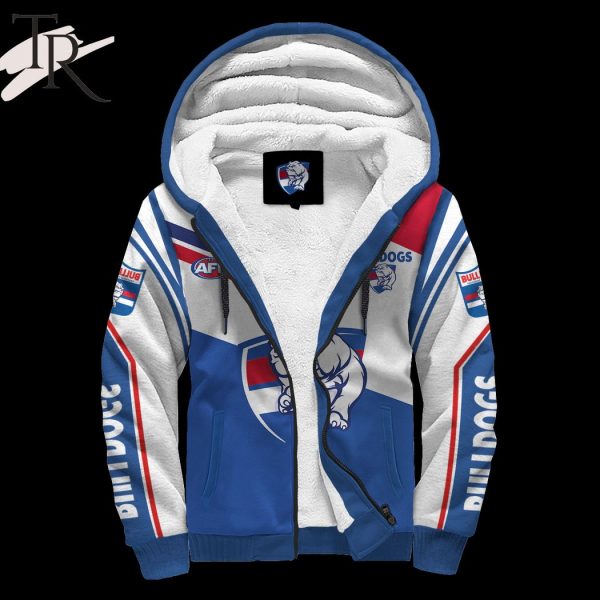 AFL Western Bulldogs FC Fleece Hoodie Limited Edition