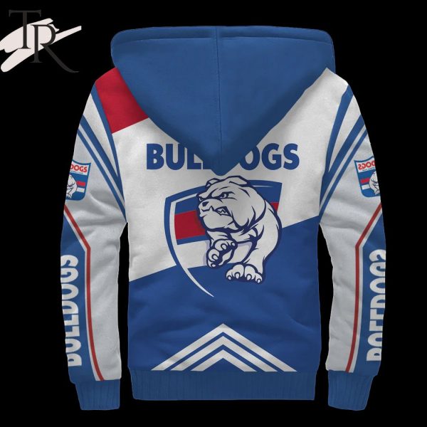 AFL Western Bulldogs FC Fleece Hoodie Limited Edition