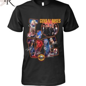 Love Guns N’ Roses Signature T-Shirt