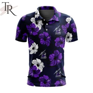 NRL Melbourne Storm Special Aloha Golf Polo Shirt Design