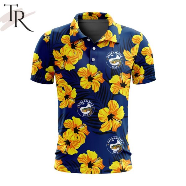 NRL Parramatta Eels Special Aloha Golf Polo Shirt Design