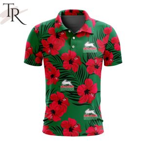 NRL South Sydney Rabbitohs Special Aloha Golf Polo Shirt Design