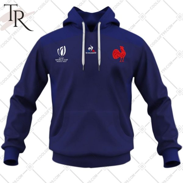 Personalized Rugby World Cup 2023 France Rugby Home Jersey Hoodie