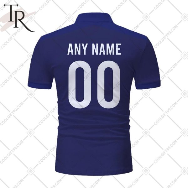 Personalized Rugby World Cup 2023 France Rugby Home Jersey Style Polo Shirt