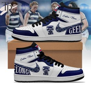 AFL Geelong Cats Personalize Sneakers Air Jordan 1, Hightop