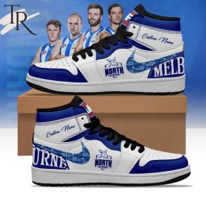 AFL North Melbourne Football Club Personalize Sneakers Air Jordan 1, Hightop