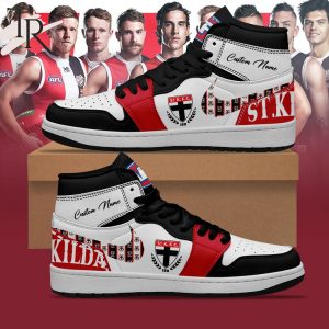 AFL St Kilda Football Club Personalize Sneakers Air Jordan 1, Hightop