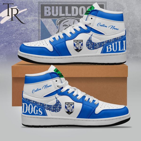 NRL Canterbury-Bankstown Bulldogs Personalize Sneakers Air Jordan 1, Hightop