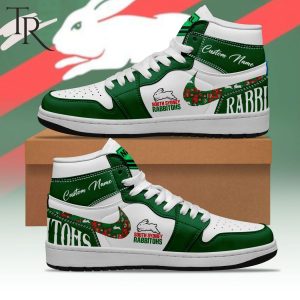 NRL South Sydney Rabbitohs Personalize Sneakers Air Jordan 1, Hightop