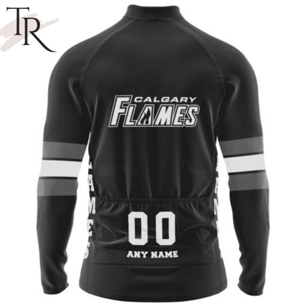 NHL Calgary Flames Mono Cycling Jersey
