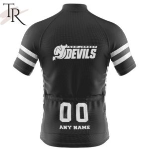 NHL New Jersey Devils Mono Cycling Jersey