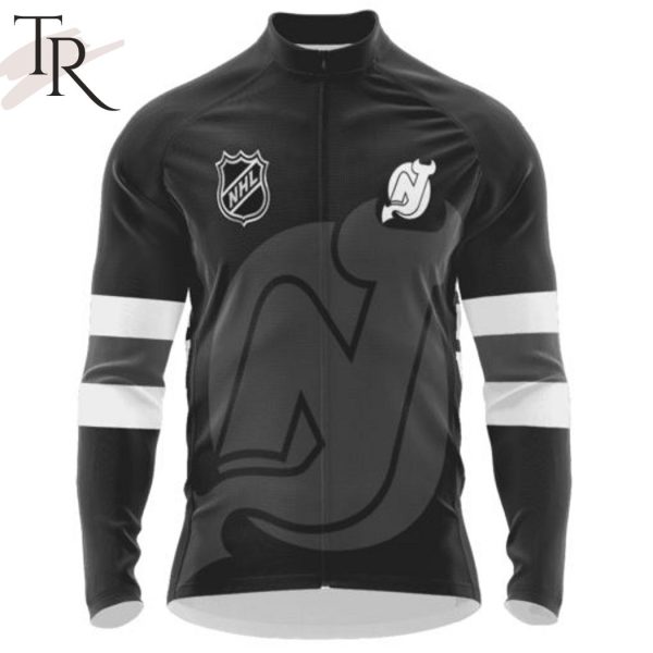 NHL New Jersey Devils Mono Cycling Jersey