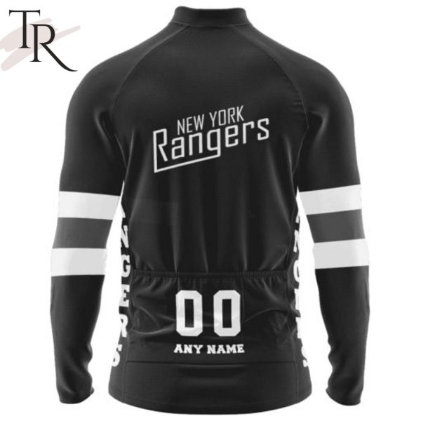 black ny rangers jersey