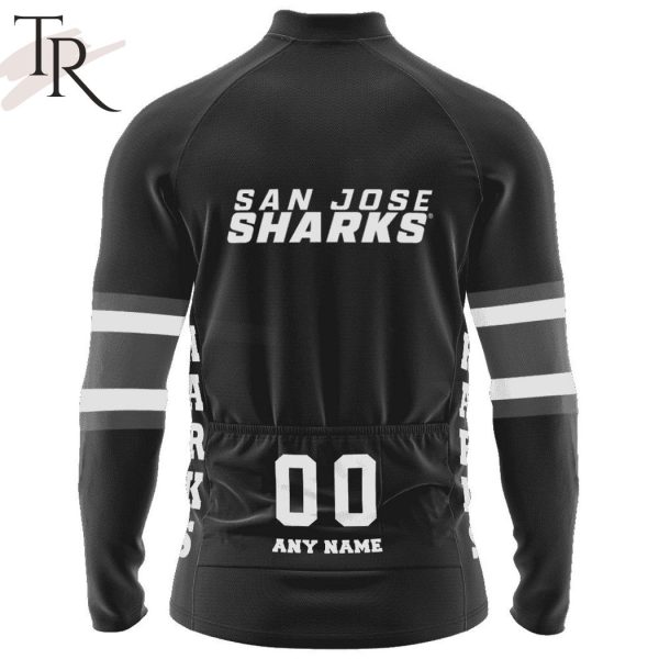 NHL San Jose Sharks Mono Cycling Jersey