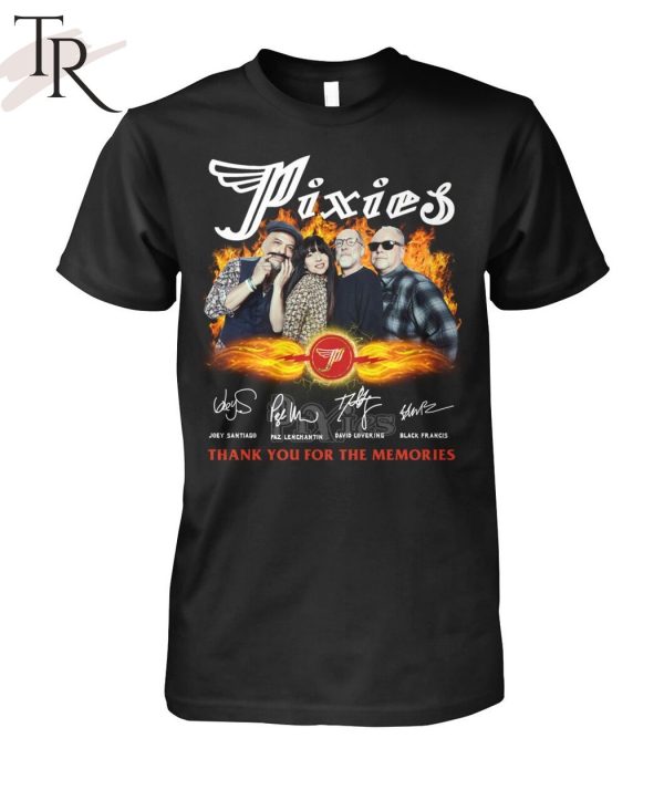 Pixies Signature Thank You For The Memories T-Shirt