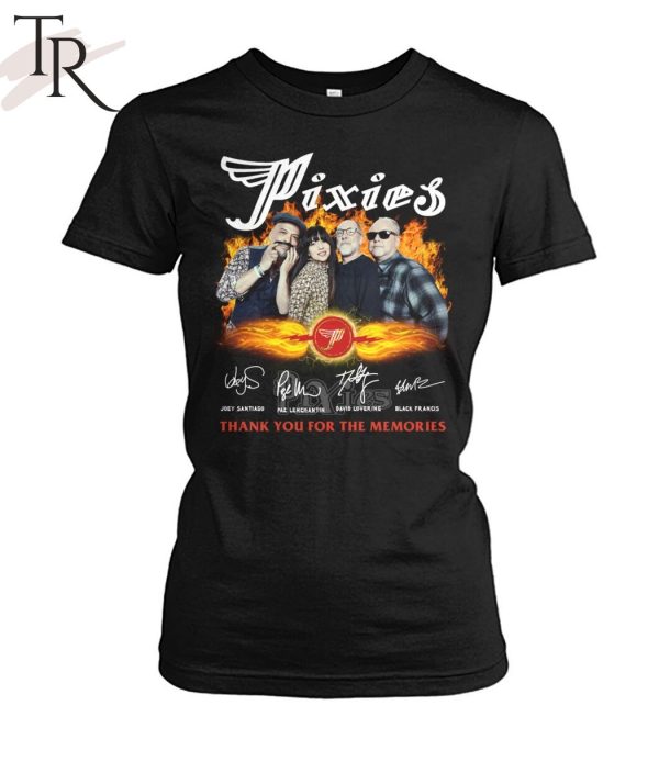 Pixies Signature Thank You For The Memories T-Shirt