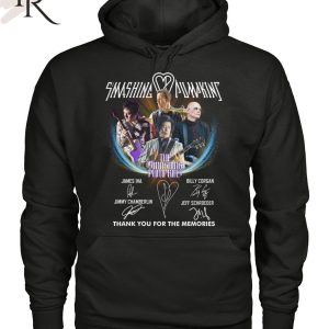 The Smashing Pumpkins Signature Thank You For The Memories T-Shirt