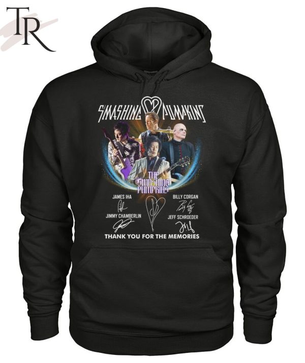 The Smashing Pumpkins Signature Thank You For The Memories T-Shirt