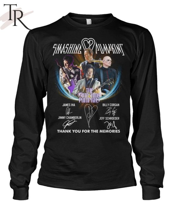 The Smashing Pumpkins Signature Thank You For The Memories T-Shirt