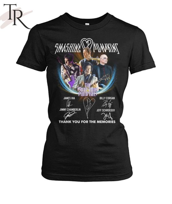 The Smashing Pumpkins Signature Thank You For The Memories T-Shirt