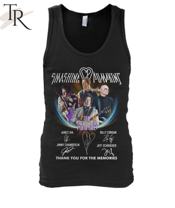 The Smashing Pumpkins Signature Thank You For The Memories T-Shirt