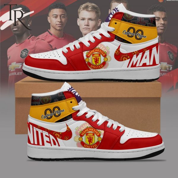 Manchester United – Premier League 2324 Personalized Air Jordan 1, Hightop