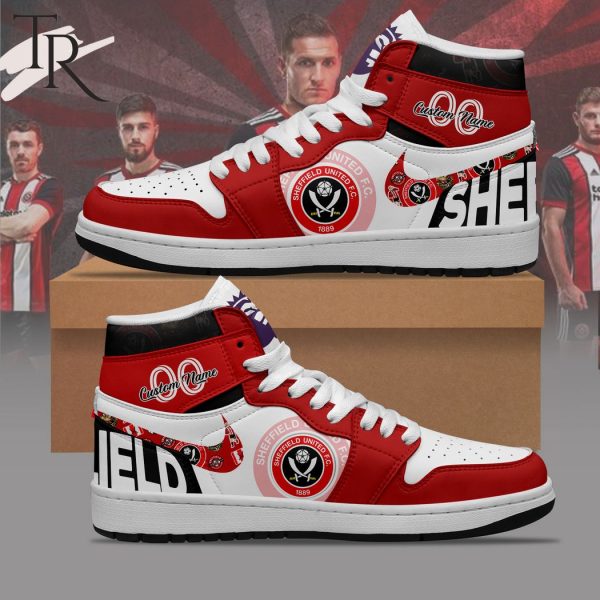 Sheffield United – Premier League 2324 Personalized Air Jordan 1, Hightop