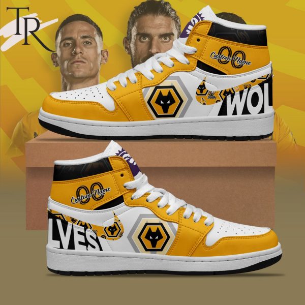 Wolverhampton Wanderers – Premier League 2324 Personalized Air Jordan 1, Hightop