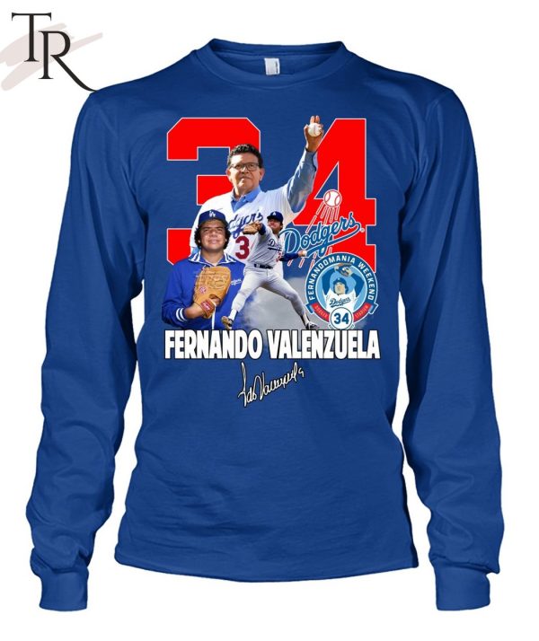 Fernando Valenzuela – Fernandomania Weekend Signature Unisex T-Shirt