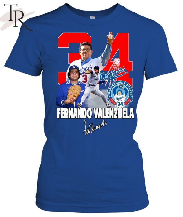 Fernando Valenzuela – Fernandomania Weekend Signature Unisex T-Shirt