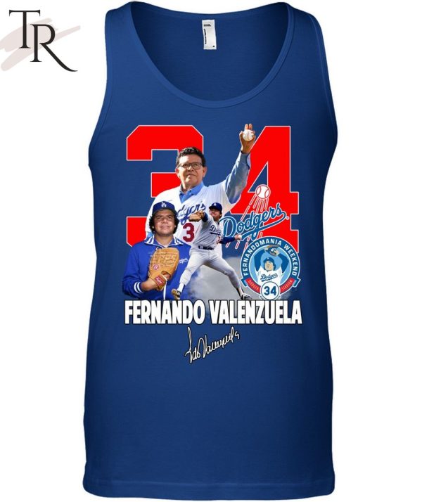 Fernando Valenzuela – Fernandomania Weekend Signature Unisex T-Shirt