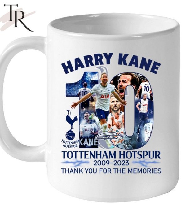 Harry Kane Tottenham Hotspur 2009 – 2023 Thank You For The Memories T-Shirt