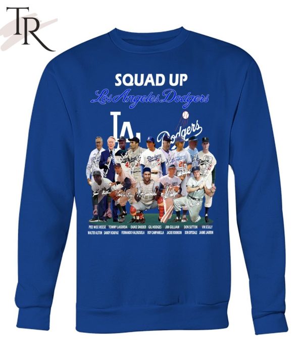 Squad Up Los Angeles Dodgers Signature Unisex T-Shirt