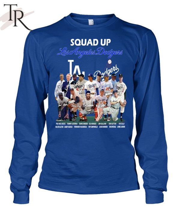 Squad Up Los Angeles Dodgers Signature Unisex T-Shirt