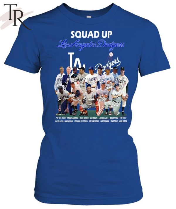 Squad Up Los Angeles Dodgers Signature Unisex T-Shirt