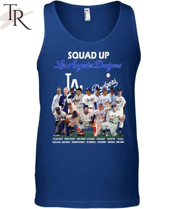 Squad Up Los Angeles Dodgers Signature Unisex T-Shirt