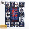 Custom Name Carolina Panthers Legends Fleece Blanket
