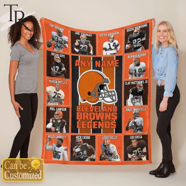 NFL Cleveland Browns Hoodie & Leggings Set For Women Custom Your