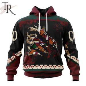 NHL Arizona Coyotes Specialized Design Jersey With Your Ribs For Halloween Hoodie