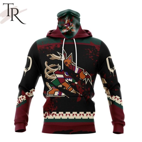 NHL Arizona Coyotes Specialized Design Jersey With Your Ribs For Halloween Hoodie