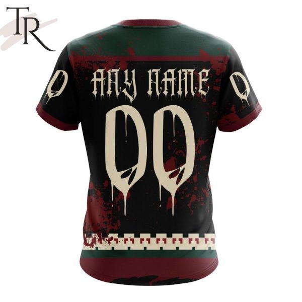 NHL Arizona Coyotes Specialized Design Jersey With Your Ribs For Halloween Hoodie