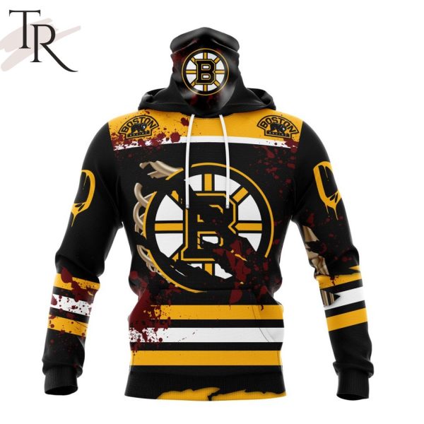 NHL Boston Bruins Specialized Design Jersey With Your Ribs For Halloween Hoodie