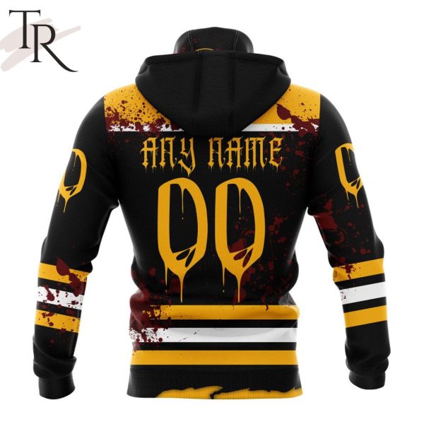 NHL Boston Bruins Specialized Design Jersey With Your Ribs For Halloween Hoodie