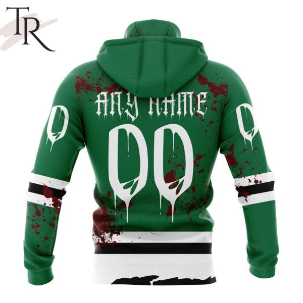 NHL Dallas Stars Specialized Design Jersey With Your Ribs For Halloween Hoodie